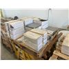 Image 2 : PALLET OF ASSORTED RUSTIC BLACK MOSAIC NATURAL STONE TILES