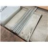 Image 1 : PALLET CRATE OF ASSORTED ZEERA GREEN NATURAL STONE PENCIL EDGING TILES