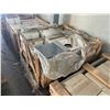 Image 2 : PALLET CRATE OF ASSORTED LIME BLACK 12 X 12 NATURAL STONE MOSAIC SHEET TILES & BOXES OF LIME BLACK