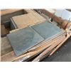 Image 1 : PALLET CRATE OF 504 PCS GREY SLATE 12 X 12 NATURAL STONE TILES