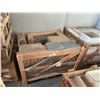 Image 2 : PALLET CRATE OF 504 PCS GREY SLATE 12 X 12 NATURAL STONE TILES