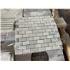 Image 1 : PALLET CRATE OF ASSORTED BEACH SAND 12 X 12 NATURAL STONE MOSAIC SHEET TILES & BOXES OF BEACH