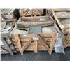 Image 2 : PALLET CRATE OF 1 X 2 PLATINUM 12 X 12 NATURAL STONE MOSAIC SHEET TILES