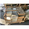 Image 2 : PALLET CRATE OF 1 X 1 COPPER 12 X 12 NATURAL STONE MOSAIC SHEET TILES