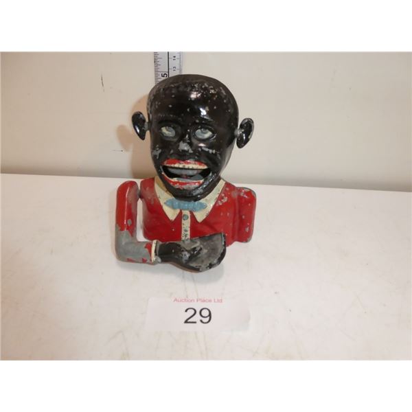 Antique Metal piggy bank