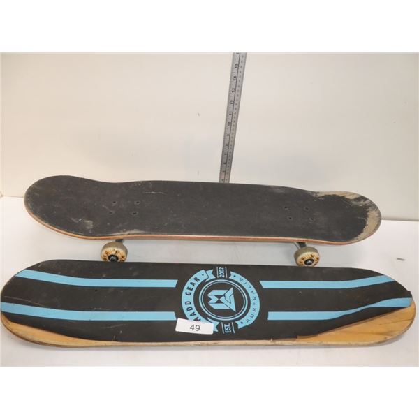 wooden skateboards