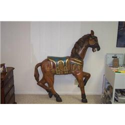 Original signed carousel horse