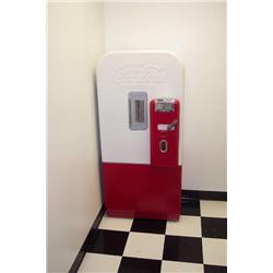 Early 10-cent Coke machine