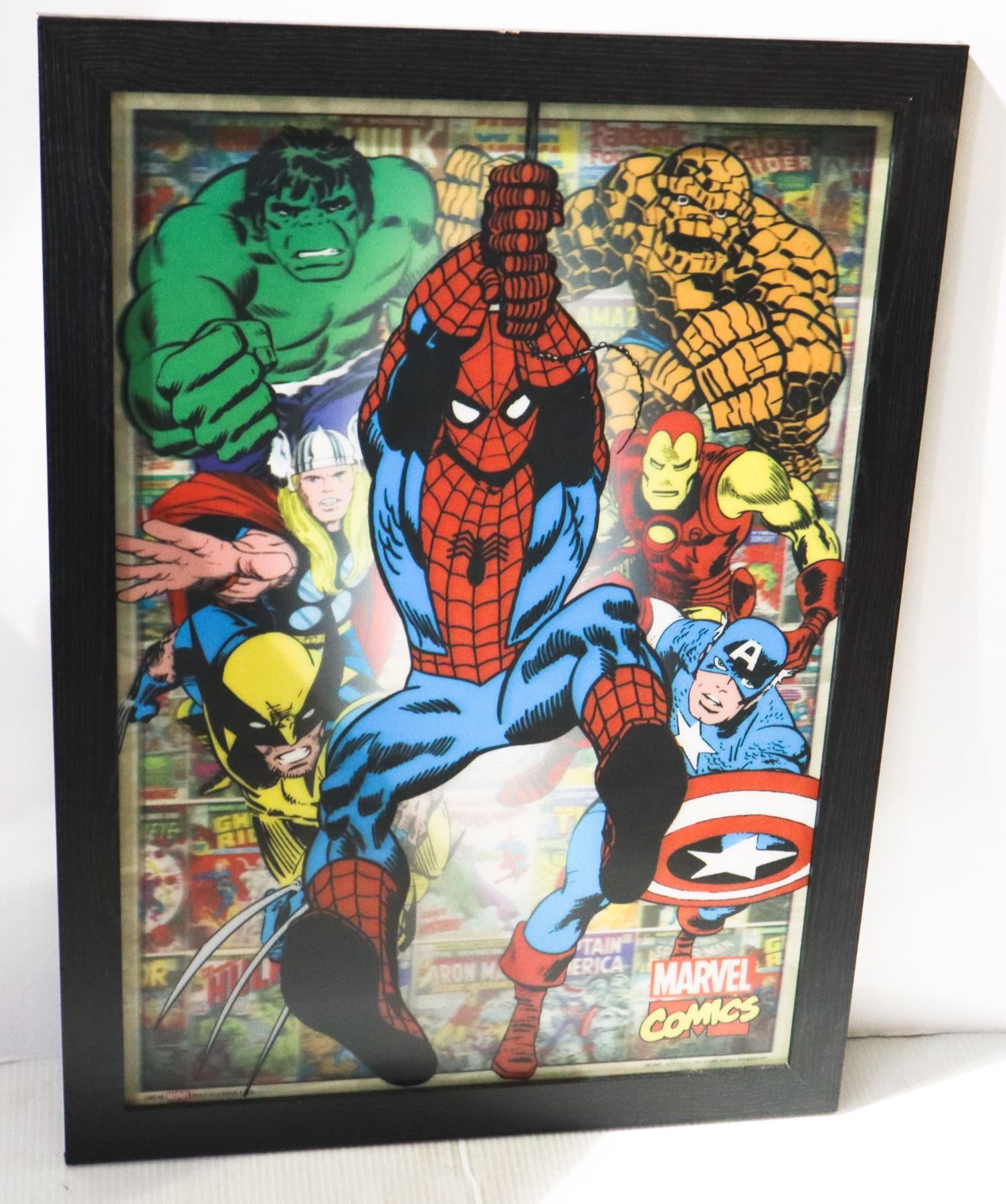 MARVEL COMICS FRAMED 3D WALL ART marvel-comics-framed-3d-wall-art