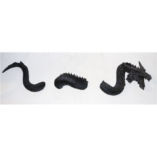 3D DRAGON WALL ART, EACH PIECE HAS TWO MOUNTING