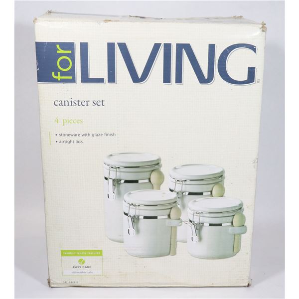 FOR LIVING 4PC CANISTER SET