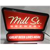 Image 1 : MILL ST. BREWERY LIGHT UP BAR SIGN (WORKING)