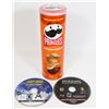 Image 1 : TWO PLAYSTATION 3 GAMES SOLD WITH PRINGLES CHIPS