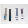 Image 1 : BUNDLE OF 4 NEW ASSORTED SIZE SMART WATCH BANDS