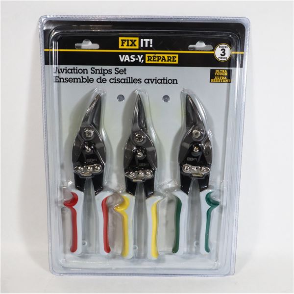 NEW FIX IT! 3PACK AVIATION SNIPS SET