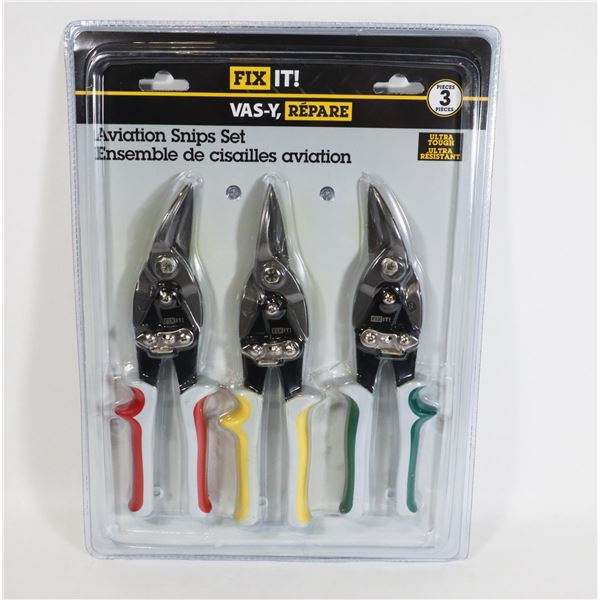 NEW FIX IT! 3PACK AVIATION SNIPS SET