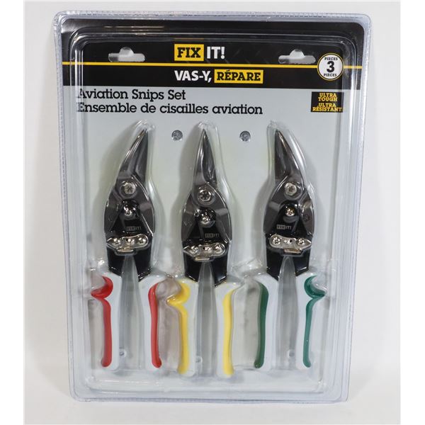 NEW FIX IT! 3PACK AVIATION SNIPS SET