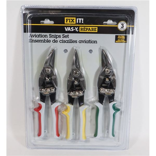 NEW FIX IT! 3PACK AVIATION SNIPS SET