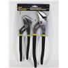 Image 1 : NEW FIX IT! 2 PACK GROOVE JOINT PLIERS SET