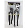 Image 1 : NEW FIX IT! 2 PACK GROOVE JOINT PLIERS SET