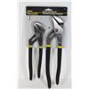 Image 1 : NEW FIX IT! 2 PACK GROOVE JOINT PLIERS SET