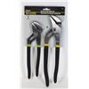 Image 1 : NEW FIX IT! 2 PACK GROOVE JOINT PLIERS SET