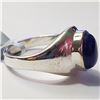 Image 2 : SILVER LAPIS LAZULI(4.35CT) RING (~SIZE 10)