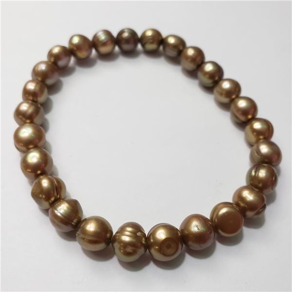 FRESHWATER PEARL FLEXIBLE BRACELET