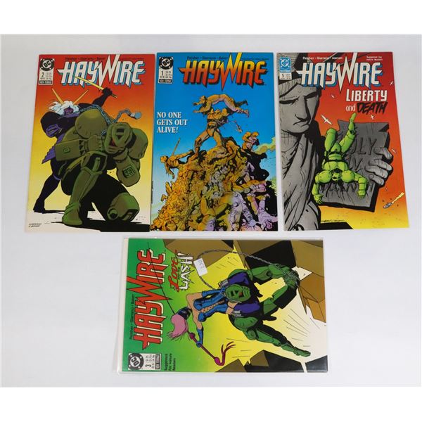 LOT OF DC HAYWIRE COMICS