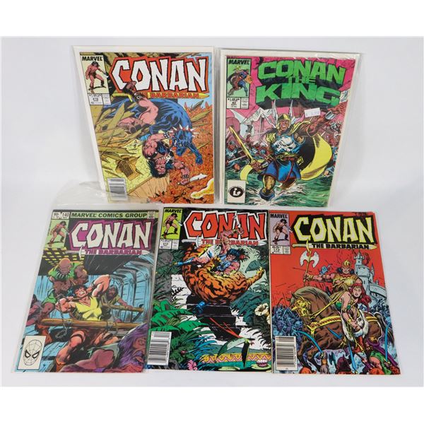 LOT OF MARVEL CONAN COMICS