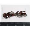 Image 1 : NEW BURGUNDY RHINESTONE FRENCH CLIP HAIR CLIP