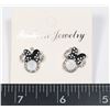 Image 1 : NEW GIRL MOUSE THEME STUD EARRINGS