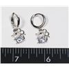 Image 1 : NEW RHINESTONE MOUSE DROP EARRINGS