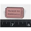 Image 1 : NEW TICKET TO HAPPINESS LAPEL PIN