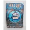 Image 1 : NEW SHARK THEME METAL ARTWORK "HELLO SWEET CHEEKS