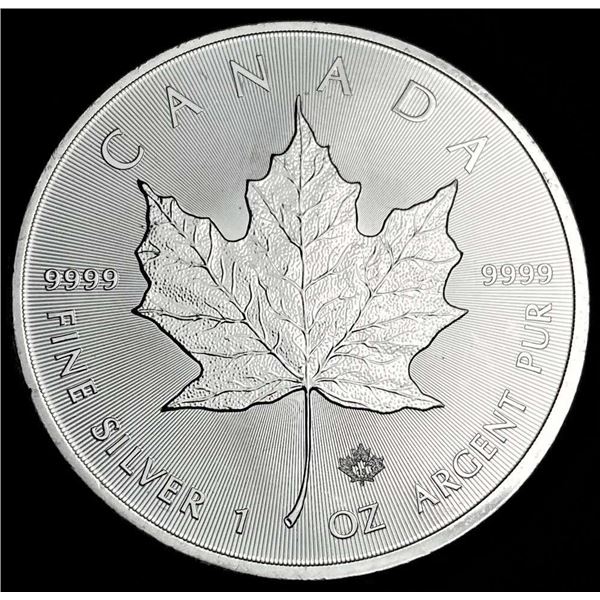 2016 Canada $5 Maple Leaf 1 ozt .9999 Silver