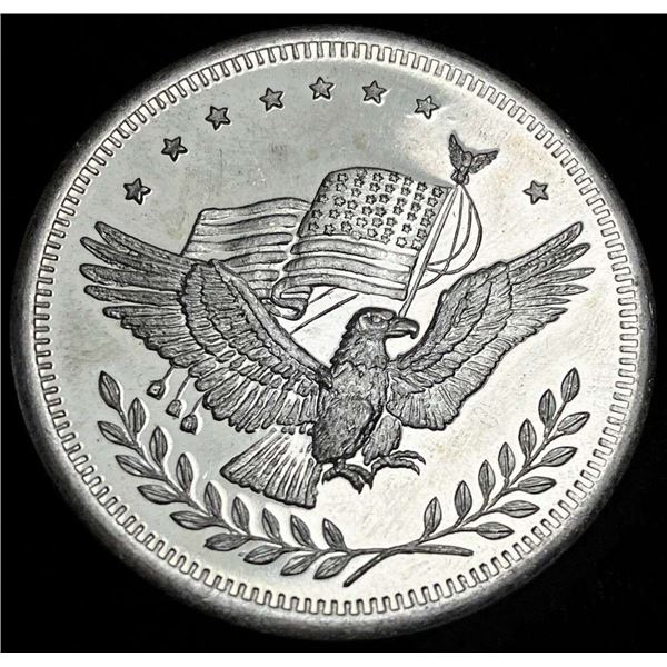 American Flag Eagle 1 ozt .999 Silver Trade Unit