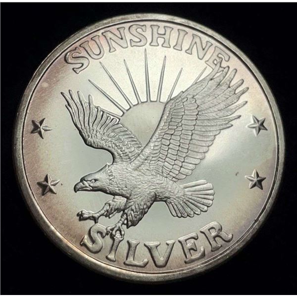 Sunshine Mining Eagle 1 ozt .999 Silver