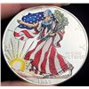 Image 2 : Colorized 1999 American Silver Eagle