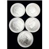 Image 2 : (5) WW2 2013 War In The Pacific 1/2 ozt Commemorative .999 Silver
