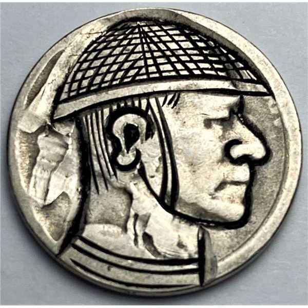 Hand Carved Hobo Nickel