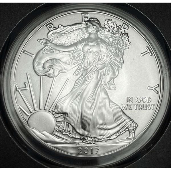 2017 American Silver Eagle PCGS MS70 First Strike