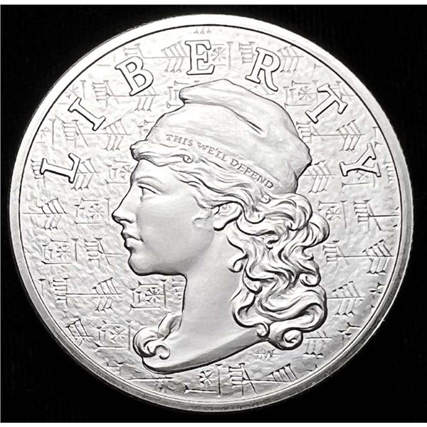 2022 "Liberty" The Awakening 2 ozt .9999 Silver