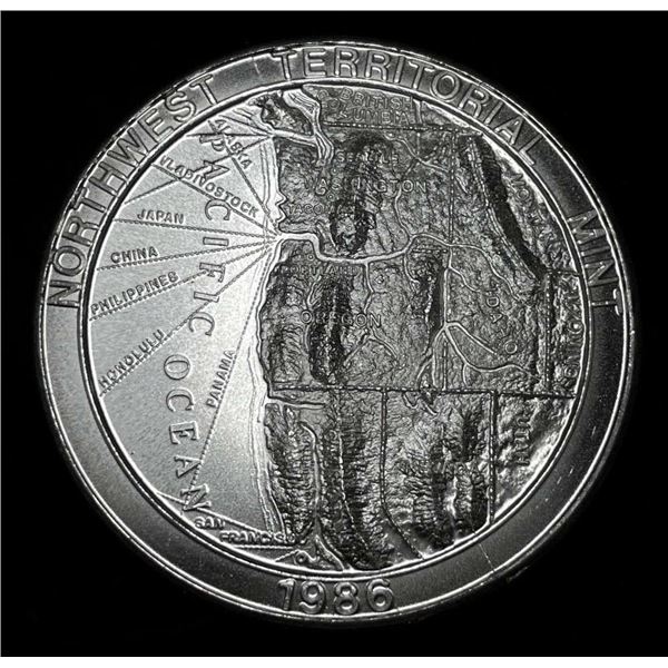 Extremely Rare Vintage 1986 NWTM 1 ozt .999 Silver