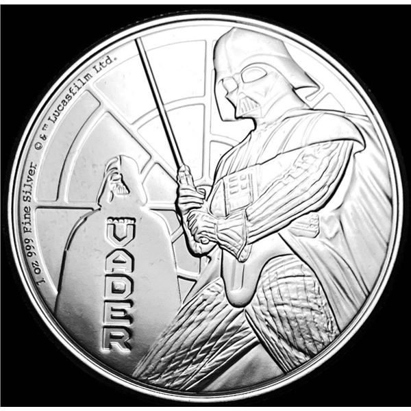 2022 NIUE $2 Darth Vader 1 ozt .999 Silver