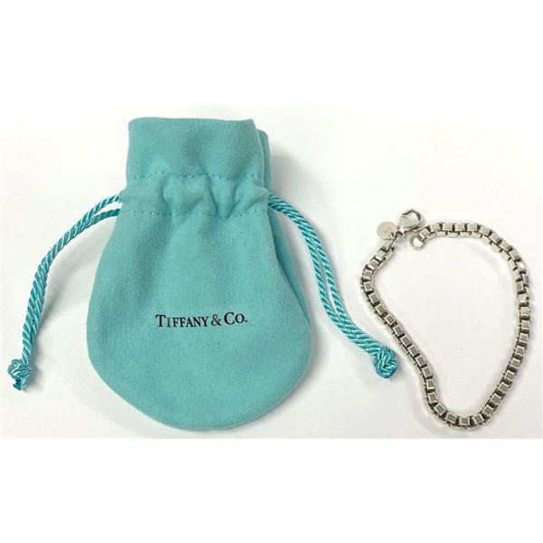 Tiffany & Co. Venetian Link Bracelet .925 Sterling Silver