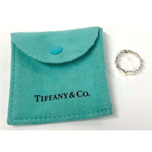 Rare Tiffany & Co. Paloma Picasso Heart Ring .925 Sterling Silver