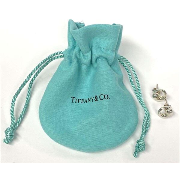 Tiffany & Co. Elsa Peretti Eternal Circle Earrings .925 Sterling Silver