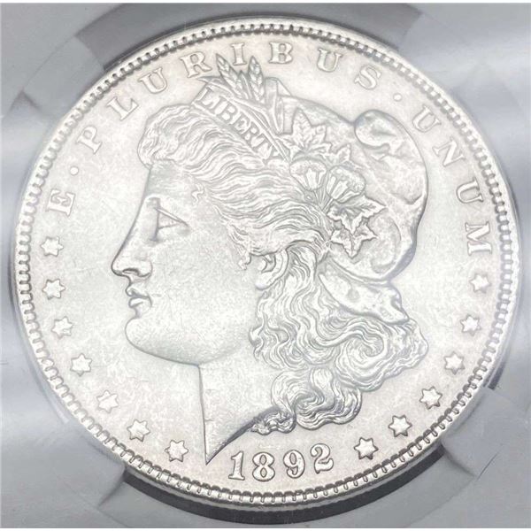 1892 Morgan Silver Dollar MS64
