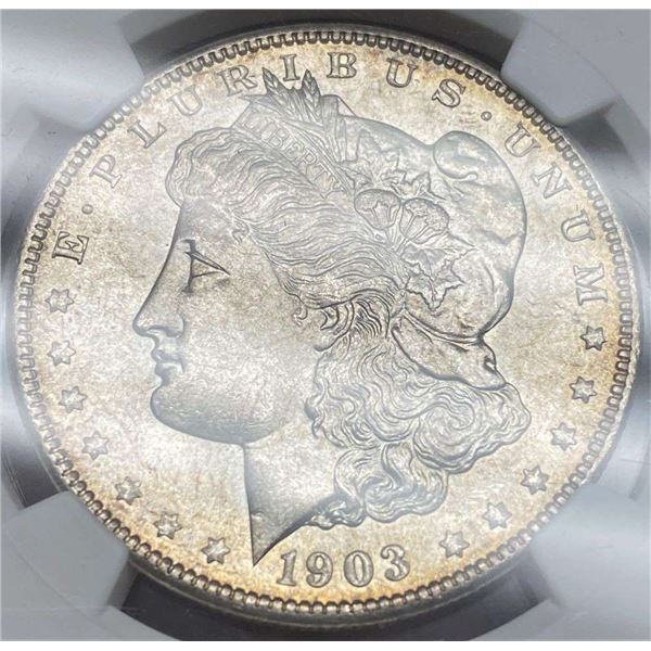 1903-O Morgan Silver Dollar NGC MS66+